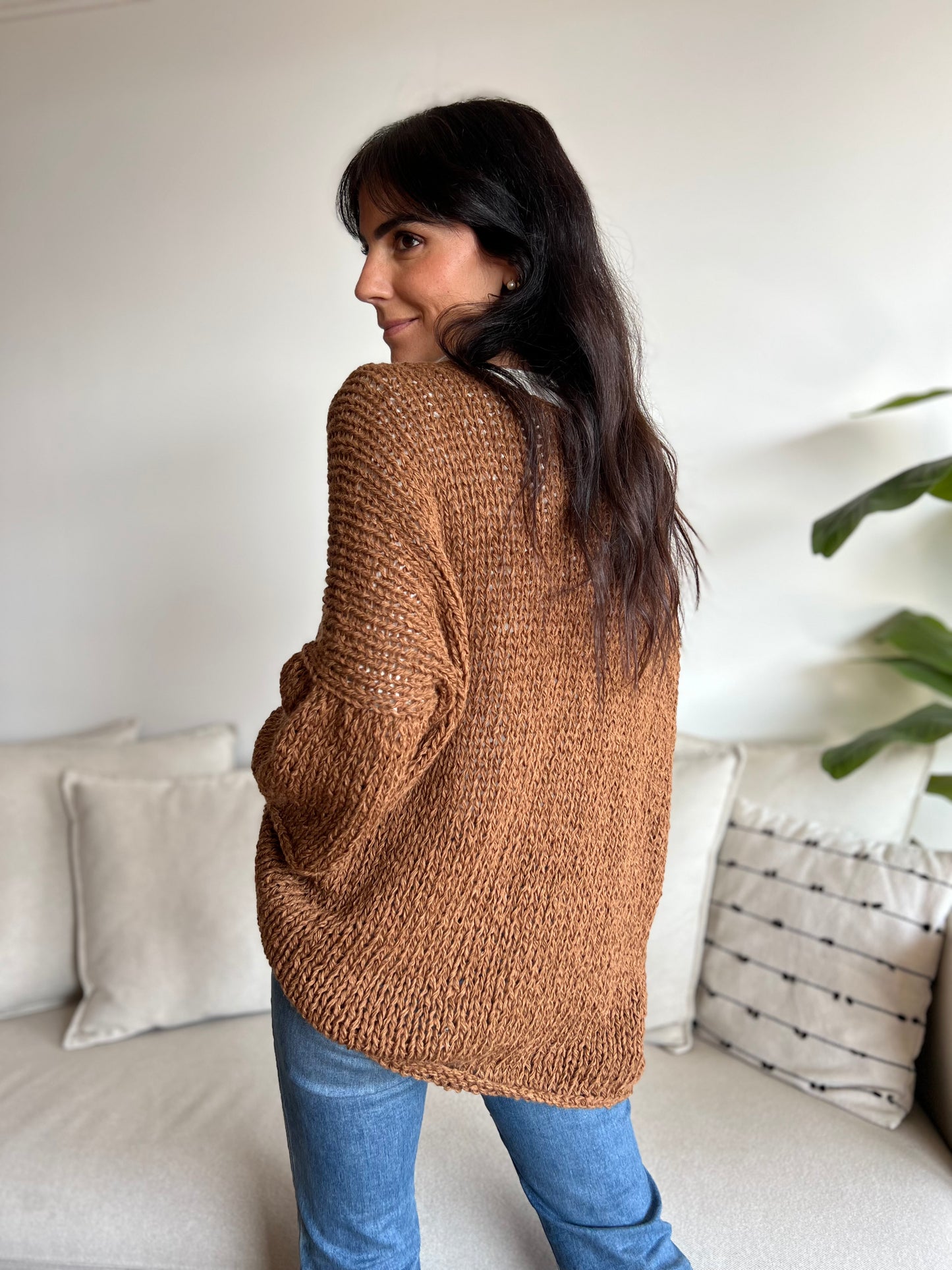 A PEDIDO - Sweater CAPRI - HECHO A MANO - Alpaca