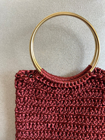 Cartera ALMUDENA Asas Doradas - Hecho a Mano