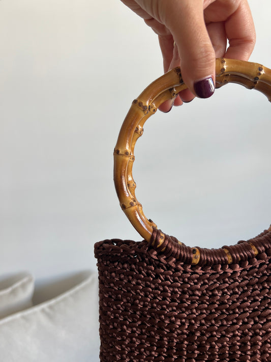 Cartera ALMUDENA Bambú - Hecho a Mano