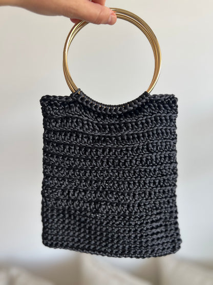 Cartera ALMUDENA Asas Doradas - Hecho a Mano