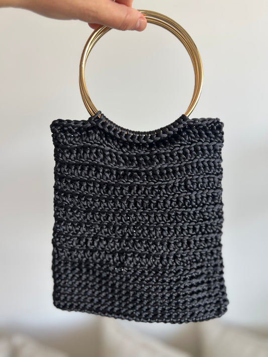 Cartera ALMUDENA Asas Doradas - Hecho a Mano
