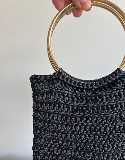 Cartera ALMUDENA Asas Doradas - Hecho a Mano
