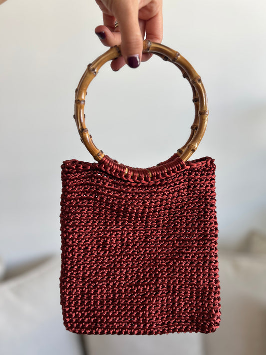 Cartera ALMUDENA Bambú - Hecho a Mano