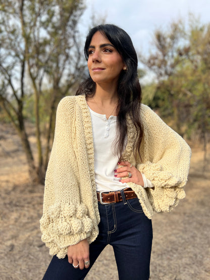 Chaleco GRANADA -  HECHO A MANO - Alpaca