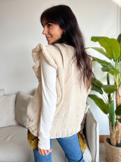 Sweater SEVILLA-  HECHO A MANO - Alpaca