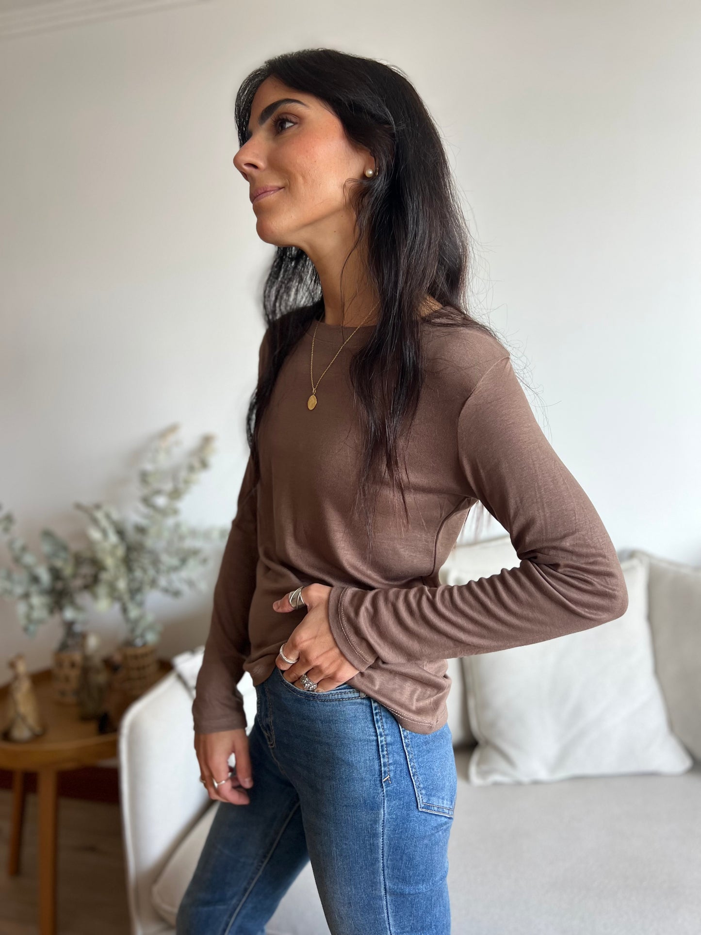 Polera básica RAMONA - Viscosa