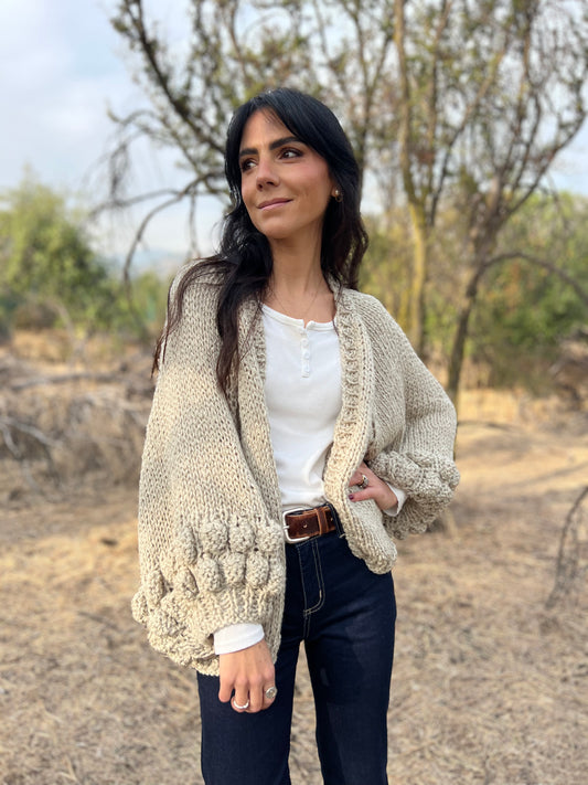 Chaleco GRANADA -  HECHO A MANO - Alpaca