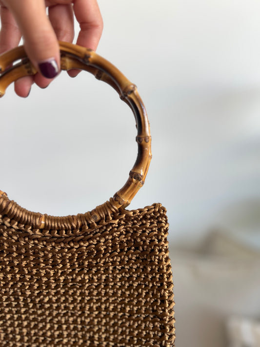 Cartera ALMUDENA Bambú - Hecho a Mano