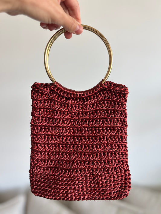 Cartera ALMUDENA Asas Doradas - Hecho a Mano
