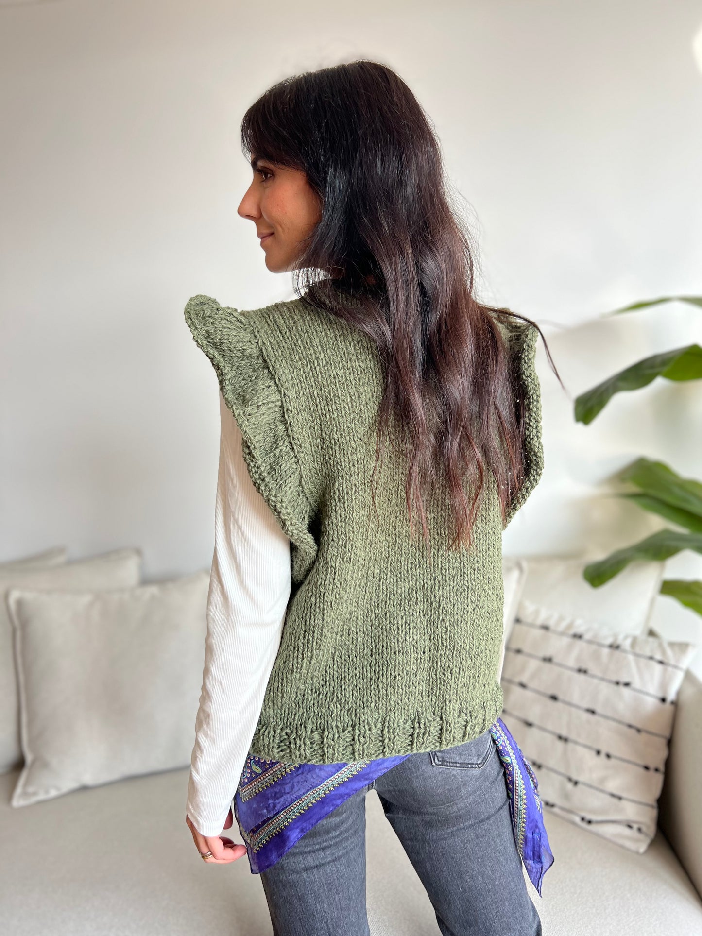 Sweater SEVILLA-  HECHO A MANO - Alpaca