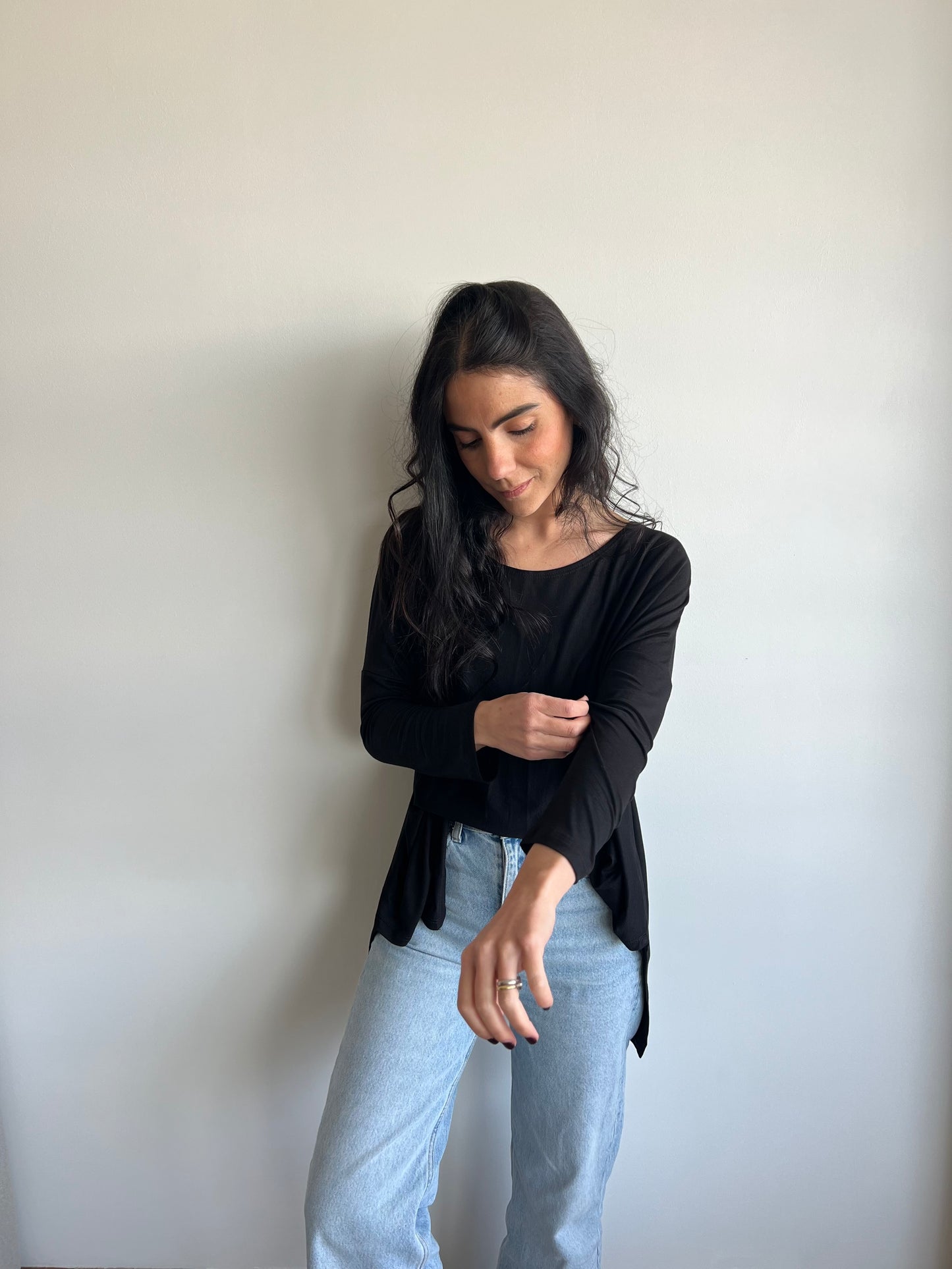 Polera Ofelia Negra
