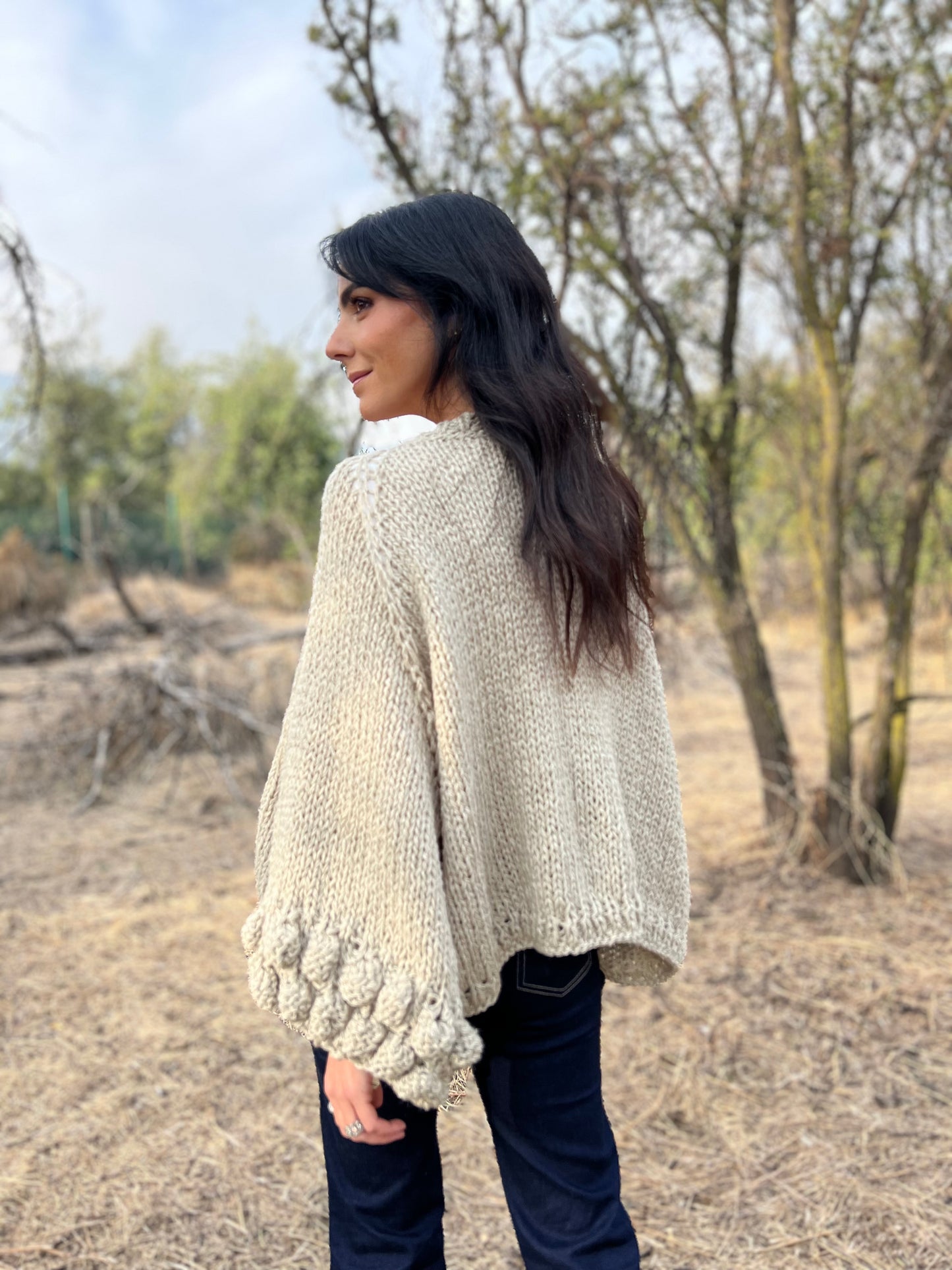 Chaleco GRANADA -  HECHO A MANO - Alpaca