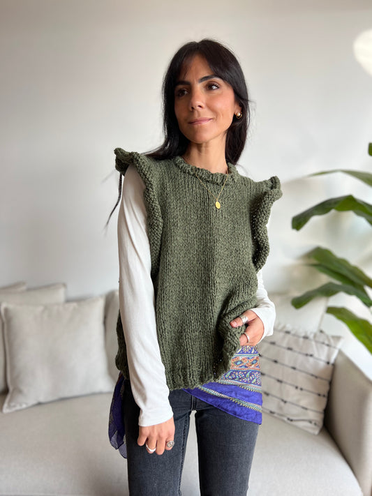Sweater SEVILLA-  HECHO A MANO - Alpaca