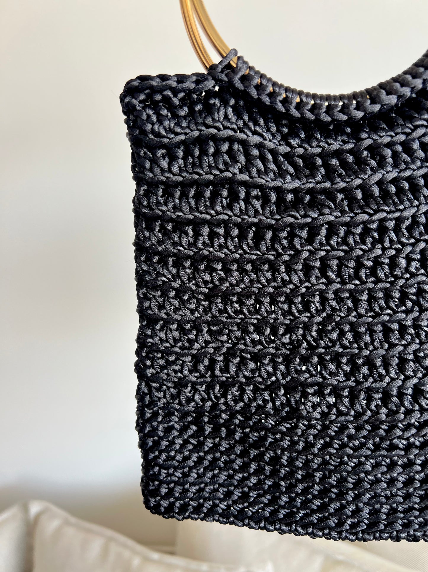 Cartera ALMUDENA Asas Doradas - Hecho a Mano
