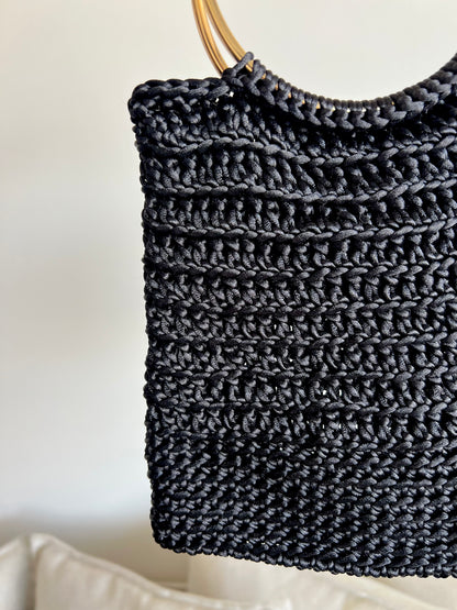 Cartera ALMUDENA Asas Doradas - Hecho a Mano