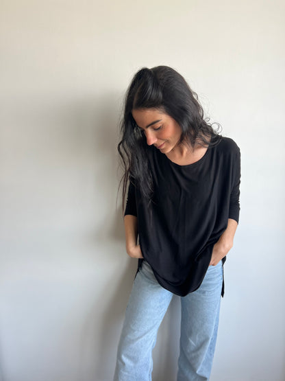 Polera Ofelia Negra
