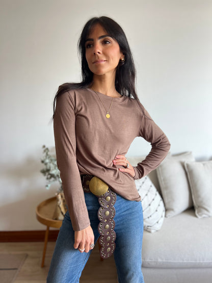 Polera básica RAMONA - Viscosa