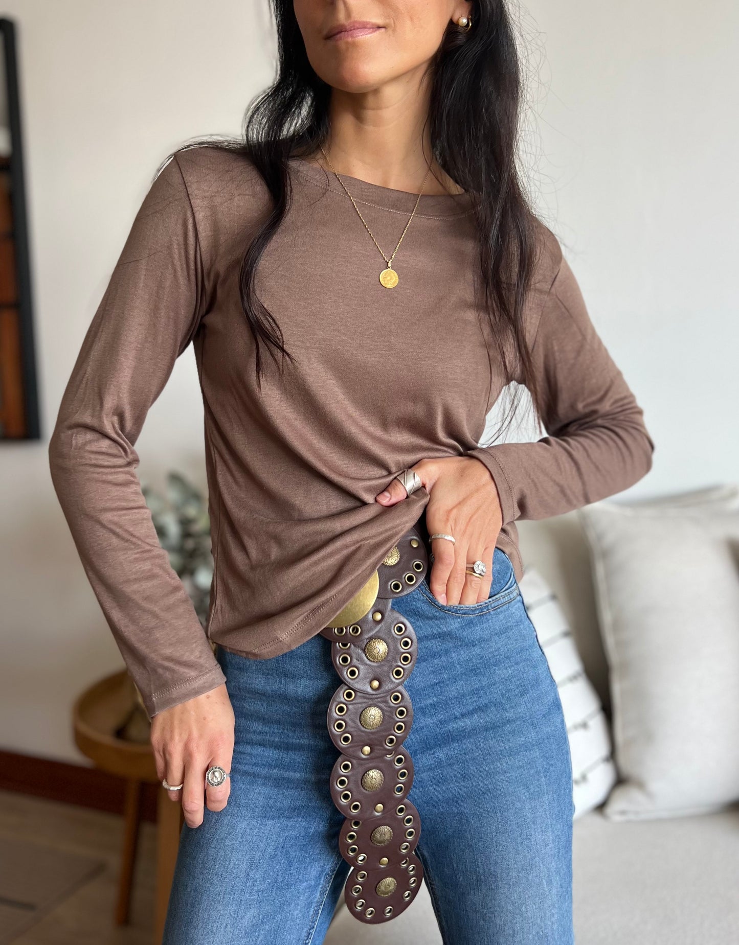 Polera básica RAMONA - Viscosa