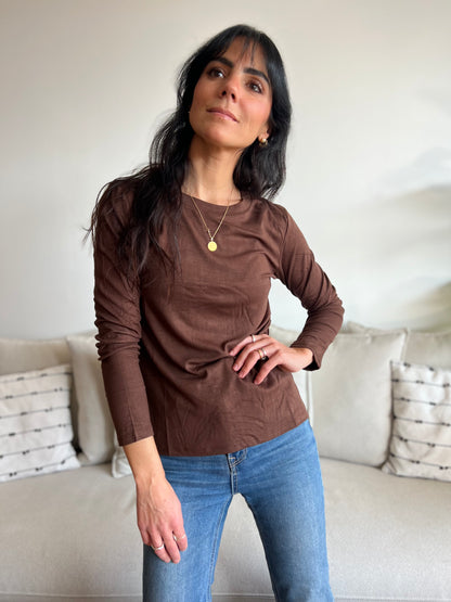 Polera básica RAMONA - Viscosa