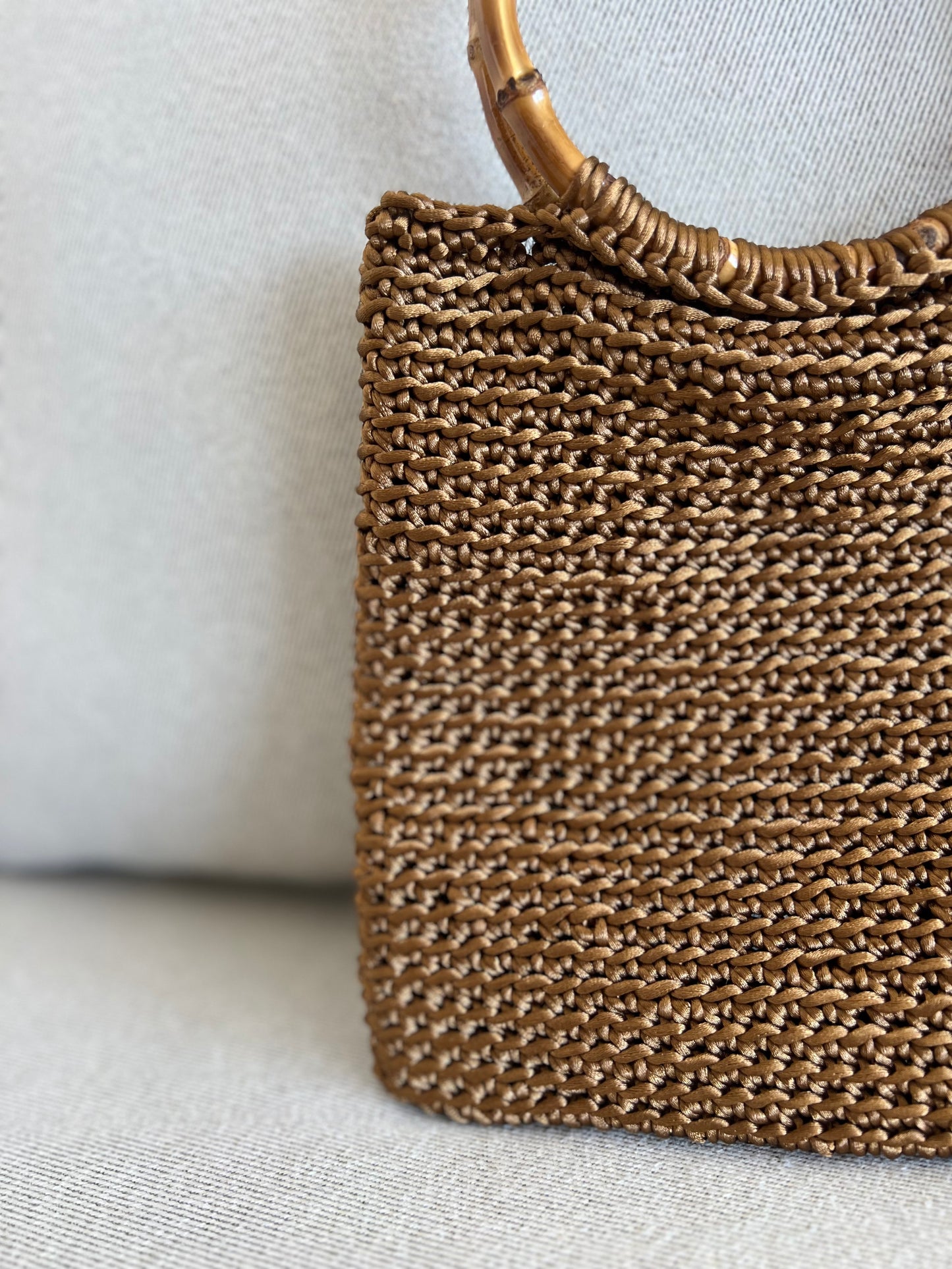 Cartera ALMUDENA Bambú - Hecho a Mano