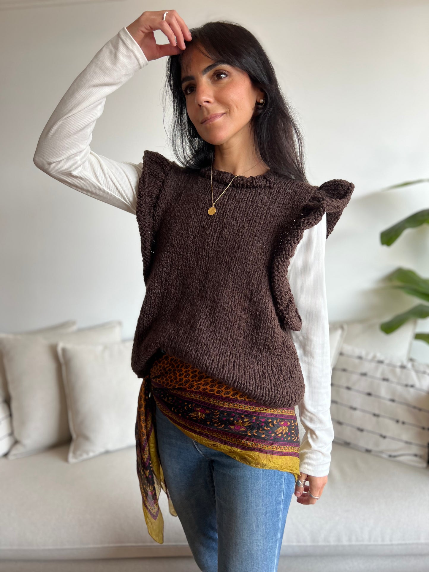 Sweater SEVILLA-  HECHO A MANO - Alpaca