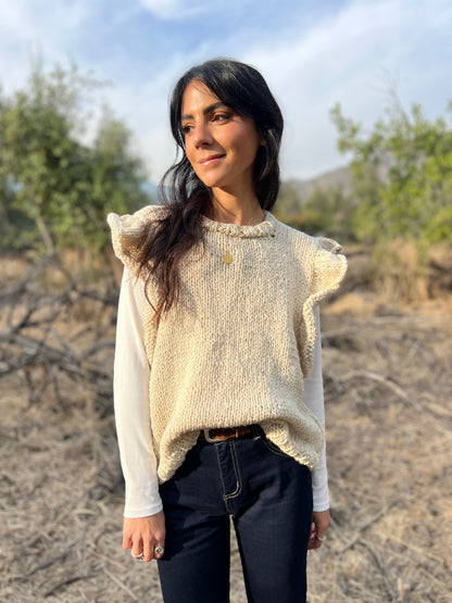 Sweater SEVILLA-  HECHO A MANO - Alpaca