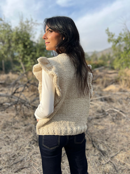Sweater SEVILLA-  HECHO A MANO - Alpaca