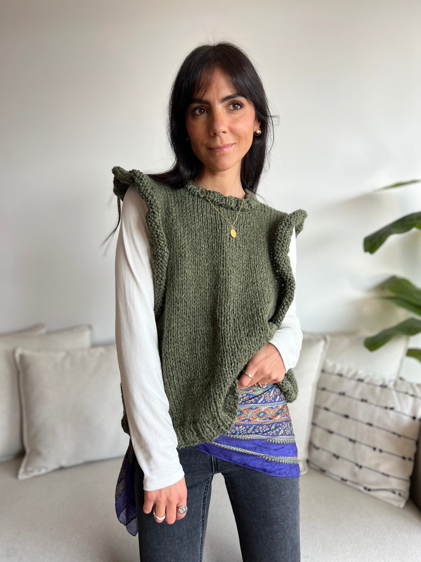 Sweater SEVILLA-  HECHO A MANO - Alpaca