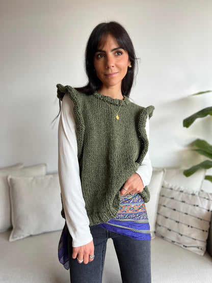 Sweater SEVILLA-  HECHO A MANO - Alpaca
