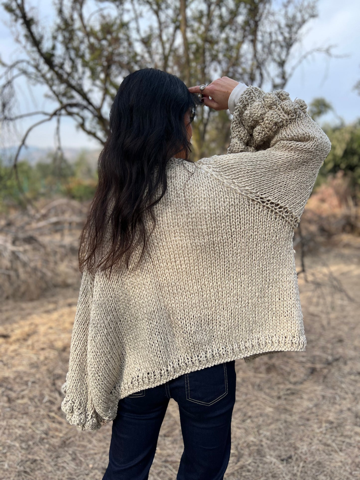 Chaleco GRANADA -  HECHO A MANO - Alpaca