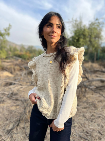 Sweater SEVILLA-  HECHO A MANO - Alpaca