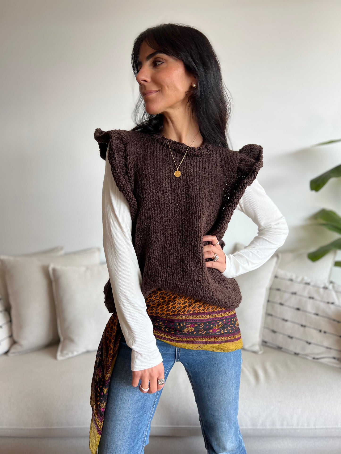 Sweater SEVILLA-  HECHO A MANO - Alpaca