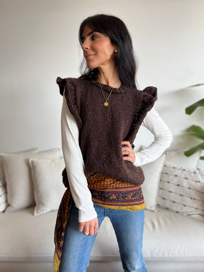 Sweater SEVILLA-  HECHO A MANO - Alpaca