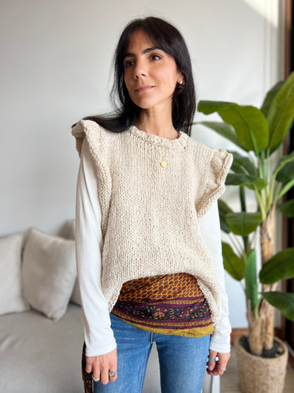 Sweater SEVILLA-  HECHO A MANO - Alpaca