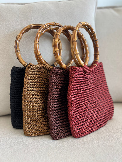 Cartera ALMUDENA Bambú - Hecho a Mano