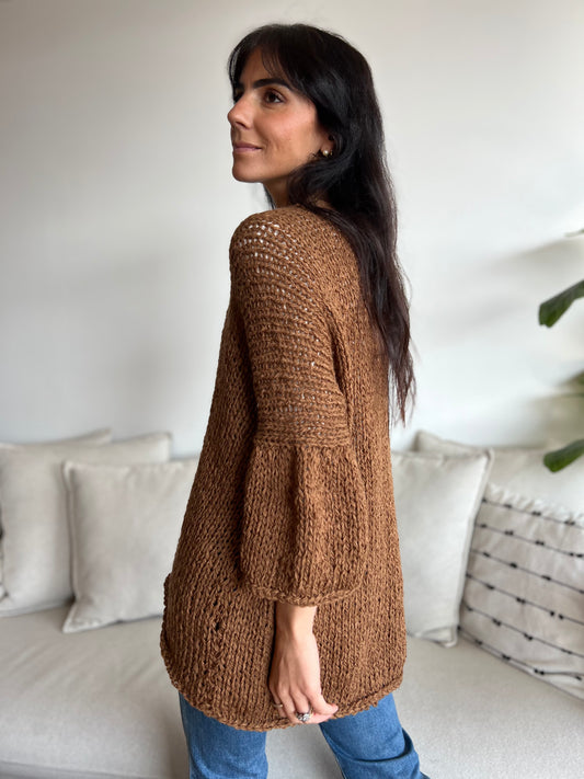 A PEDIDO - Sweater CAPRI -  HECHO A MANO - Alpaca