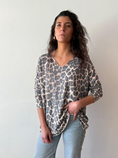 Polera Valentina Beige