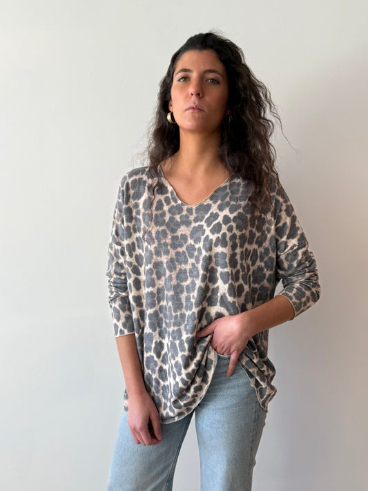 Polera Valentina Beige