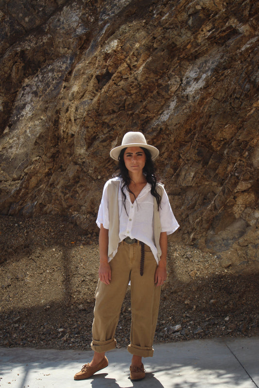 Camisa Camelia - 100% LINO