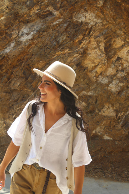 Camisa Camelia - 100% LINO