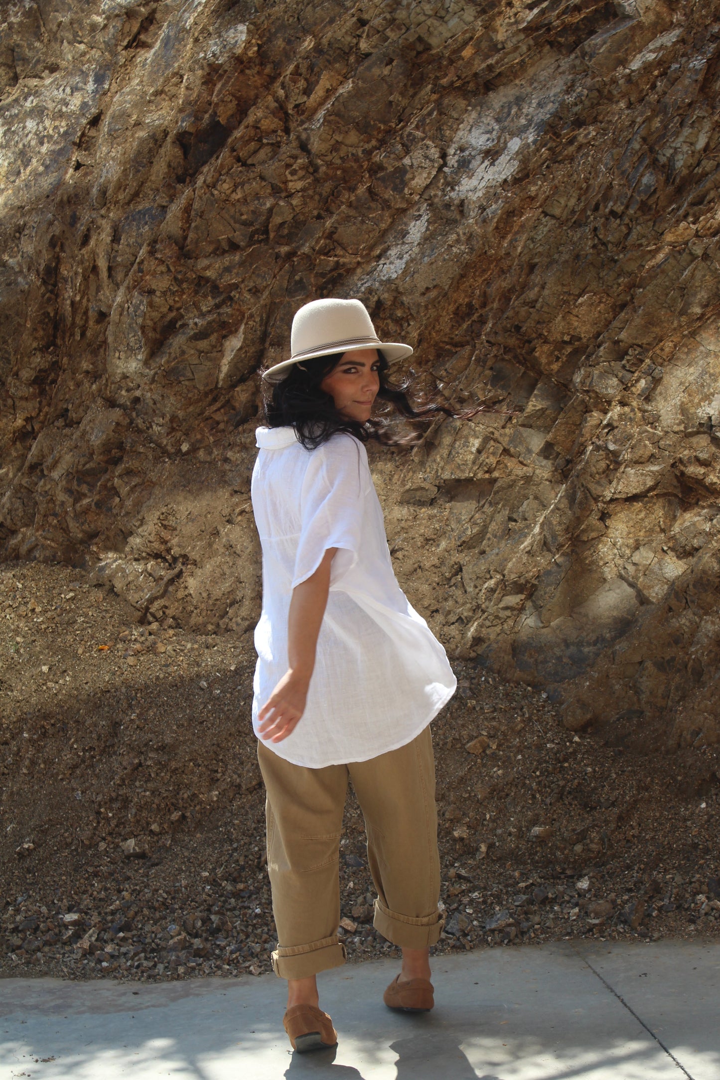 Camisa Camelia - 100% LINO