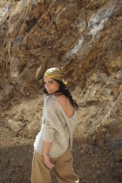 Chaleco Peonía - ALGODÓN & LINO