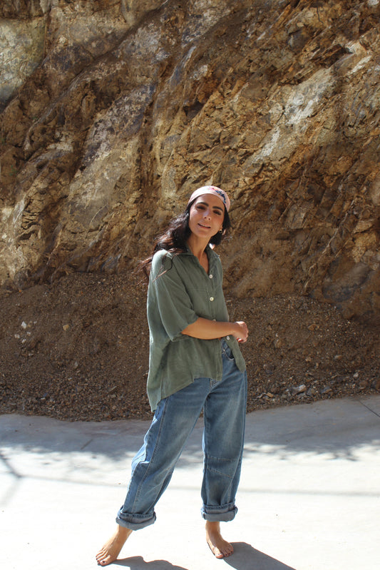 Camisa Camelia - 100% LINO