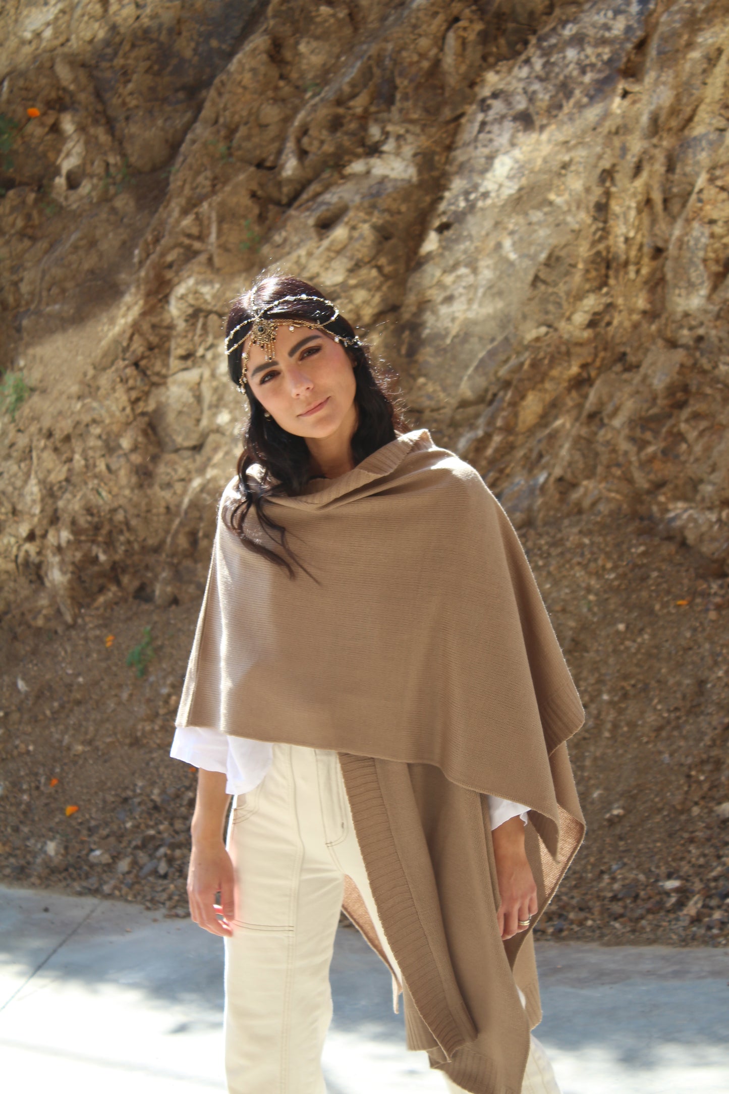 Ruana Tulipán - LANA & ALGODÓN