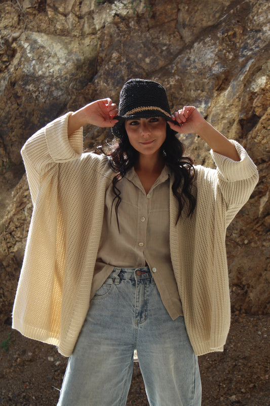 Chaleco Lotus - ALGODÓN ORGÁNICO & LINO